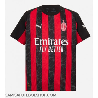 Camisa de time de futebol AC Milan Ardon Jashari #30 Replicas 1º Equipamento 2025-26 Manga Curta Camisa de time de futebol AC Milan Ardon Jashari #30 Replicas 1º Equipamento 2025-26 Manga Curta